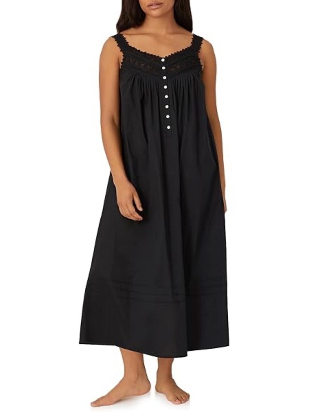 Eileen West Queen Anne's Lace Villa Blanca Knit Tank Ballet Nightgown